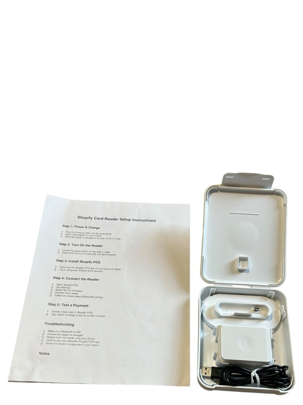 White Card Reader Kit - White - Picture 3 of 15